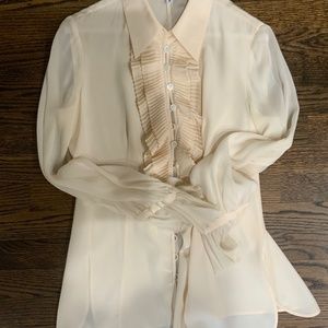 Armani womens blouse size 6